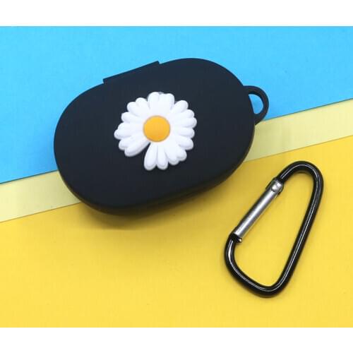 Cartoon Earphone Case With Hook For Xiaomi Redmi AirDots 2020 New Case Cover Wireless Bluetooth Earphone Cases Soft TPU Shell