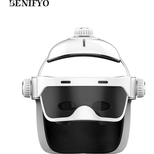 Music Massage Helmet Automatic Infrared Pressure Head Massager Electric Heating Head Massage Helmet Automatic Pressure Health