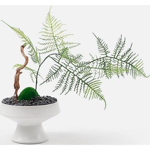 New Chinese simulation green plants, bamboo, small bonsai, decorative model room, floral flower decoration