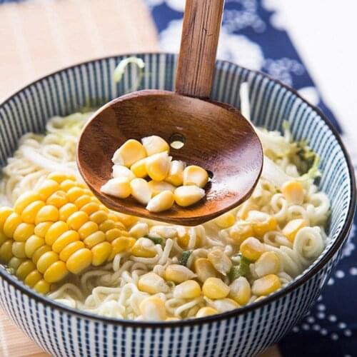 Practical 6 Pcs Japanese Long Handle Large Spoon Spoon Ramen Spoon Shell Hot Pot Spoon Ramen Spoon Home Tableware