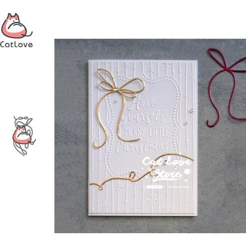 Ribbon Bow Series Metal Cutting Dies Scrapbooking Stencil Die Cuts Card Making DIY Decorative Craft Embossing New Dies For 2019
