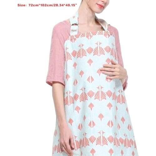 Mother Breastfeeding Shawl Anti Glare Breast Feeding Baby Nursing Cover Breathable Soft Cotton Car Seat Stroller Blanket