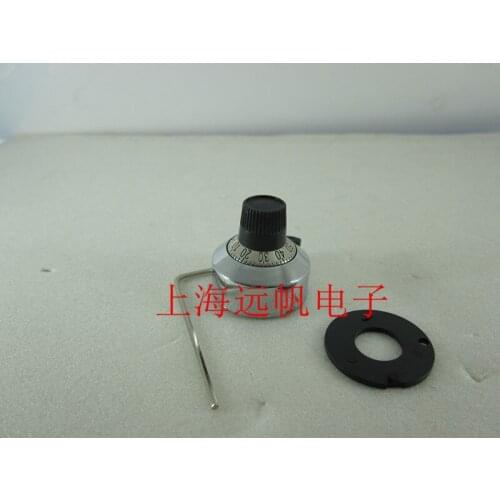 Precision dial knob h-23-6a with multi turn potentiometer 3590 7286 7276 with lock