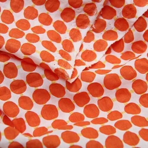 High quality cotton tissu Wave point salt shrinkage tissus High grade dress shirt clothing cotton fabric