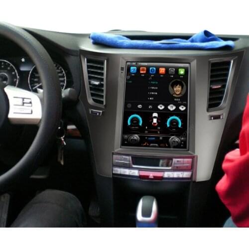 2 din Android car stereo autoradio Tesla style for Subaru Outback car radio multimedia player GPS navi head unit