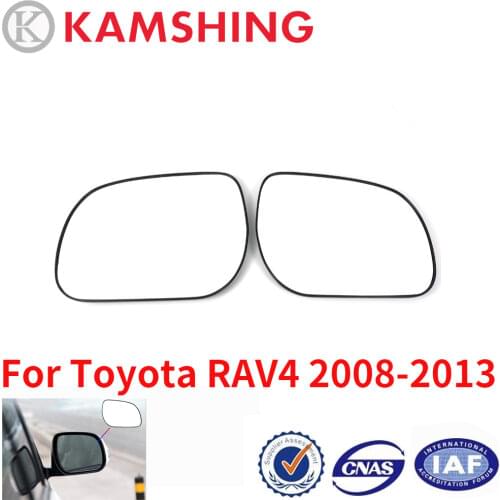 CAPQX For Toyota RAV4 2008 2009 2010 2011 2012 2013 Side Rearview Mirror Glass Rear View Mirror Reversing Lens With Heating