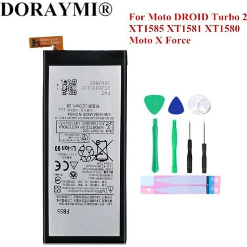 Doraymi Motorola Moto X Force Batteries