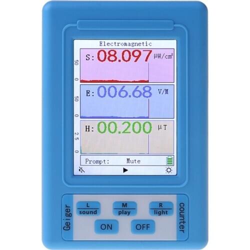 Electromagnetic Radiation Detector Dosimeter Monitor Radiation Tester EMF Meter