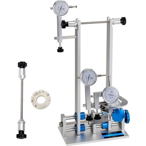 MTB Road Bike Wheel Repair Tools Aluminum Alloy Bicycle Wheel Truning Stand Rims Correction Stand Bicycle Calibration Stand