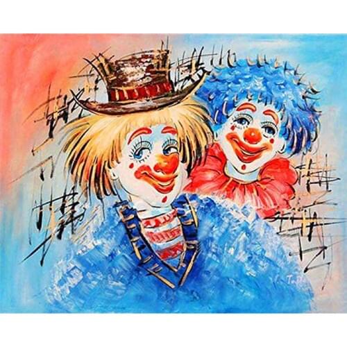 Joker Paint By Numbers For Adults Picture Drawing On Canvas DIY HandPainted Oil Painting Unique Gift