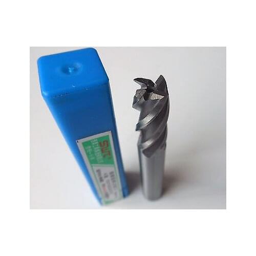 Free Shipping 1pc 13mm - 36mm 4 Flute HSS & Aluminium End Mill Cutter CNC Bit