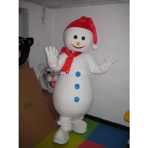 Mascot Snowman Mascot Costume Snow Man Custom Fancy Costume Anime Cosplay Mascotte Fancy Dress