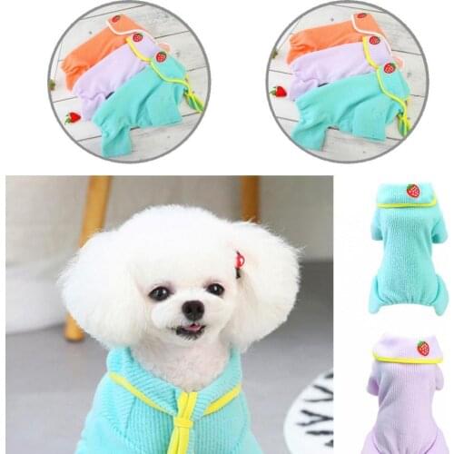 Cosplay Soft Casual Puppy Bodysuit Clothes for Teddy Dog Pajamas Cosplay Soft Casual Puppy Bodysuit Clothes for Teddy