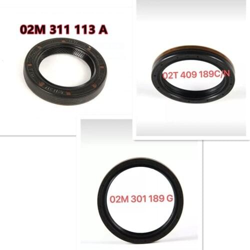 New Gearbox Oil Seal Set For VW Golf Bora Beetle Audi A3 TT 02M311113 02T419189 02M301189