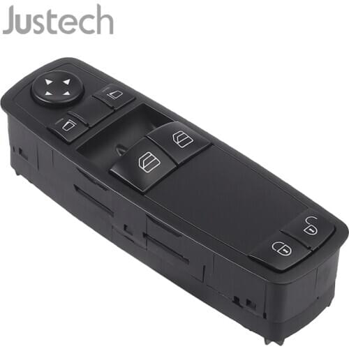 Justech 12V Window Lifter Switch For Mercedes Benz W169 W245 Car power Window Switch A1698206410 1698206410