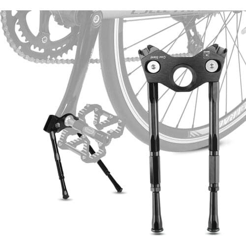 Bicycle Foot Support Quick Release Mtb Road Bike Frame Kickstand Double Adjustable Crank Parking Bracket Bike Stand Old
