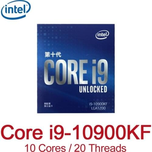 Intel Core i9-10900KF Desktop Processor 10 Cores up to 5.3 GHz Unlocked Without Processor Graphics LGA1200 125W