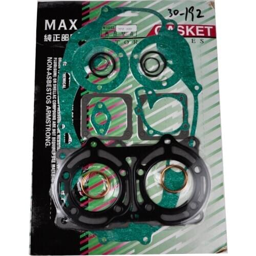 Motorcycle Engine Gaskets Crankcase Covers Full Cylinder Parts Kit Set for Yamaha ATV YFZ350 Banshee 350 1987-2007 YFZ 350