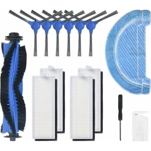 Robot Side Brush Hepa Filter Mop Cloth for Cecotec Conga 1090 Robot Vacuum Cleaner Parts Accessories Replacement Kit
