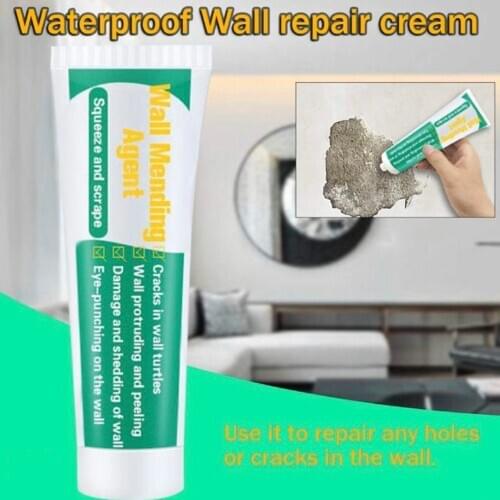 Wall Mending Agent Waterproof Wall Crack Paste Repair Cream Wall Damage Dirty Ointment Grout Sealant Walls Peeling Graffiti Gap