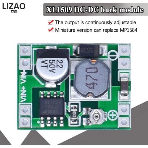 XL1509 Ultra-small Size DC-DC Step Down Power Supply Module 2A Adjustable for Arduino Diy Starter Kit compatible LM2596S XM1584