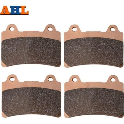 2 Pairs Motorcycle Brake Pads for YAMAHA TDM 850 / TDM850 1992-1993 Sintered Brake Disc Pad