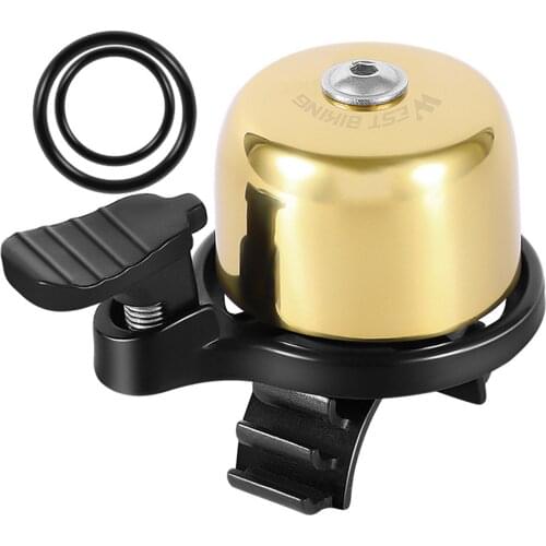 Mini Bike Bell Bicycle Ring Bell With Loud Crisp Clear Sound For Mountain Bike Road Bike Safety Cycling Bicycle Handlebar Bell