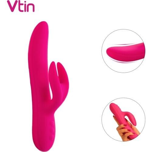 G Spot Rabbit Dildo Vibrator For Women Orgasm Adult Toys USB Charging Masturbation Sex Toy for Women Adult Sex Product