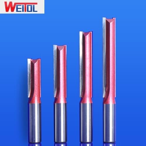 Weitol free shipping 1pcs Technical Lengthen Straight Bit Milling Cutter cnc tools router bits