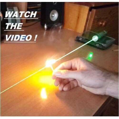 AAA High power 500w 500000M Green laser pointer 532nm Flashlight Burning match, burn cigarettes light, Astronomy Lazer hunting