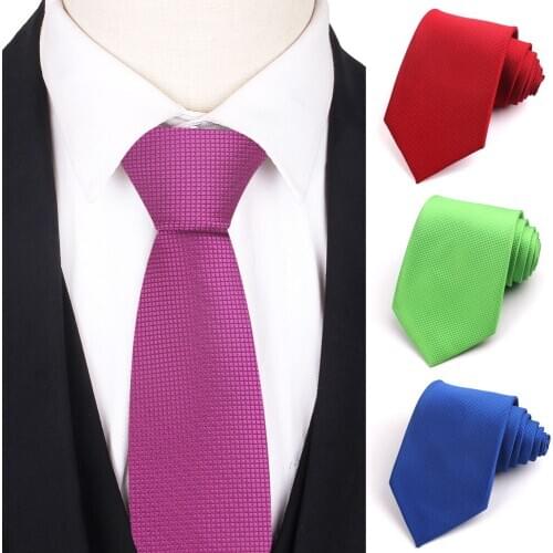 Jacquard Solid Neck Ties For Men Women Student Necktie For Girls Boys Suits Skinny Tie Casual Slim Male Necktie Black Gravatas