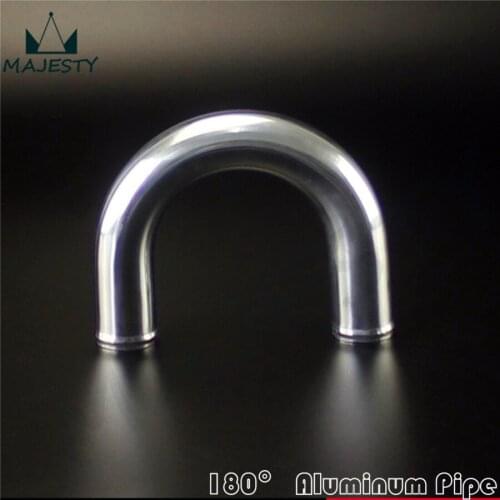 35mm 1 3/8" inch 180 Degree Aluminum Turbo Intercooler Pipe Piping Tubing Elbow 180 Degree OD:35mm 1 3/8" inch Length 300mm