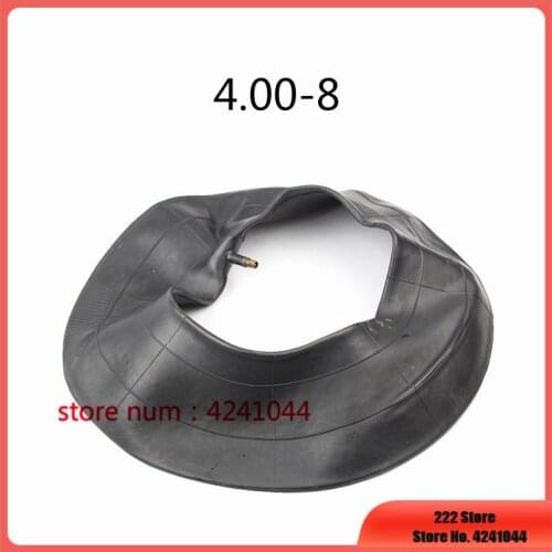 4.00-8 (4.80/4.00-8) Inner Tube Straight Valve Stem for Lawn Mower, Wheelbarrow, Mini Bike, Go-Karting, Hand Trucks