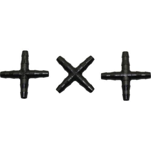 4-way hose splitters Agriculture Irrigation drip Hose connector Garden accessories Water hose connector 50 Pcs