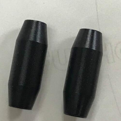 Aluminum shell oxidized matte black 4.5MM through DIY headphone splitter