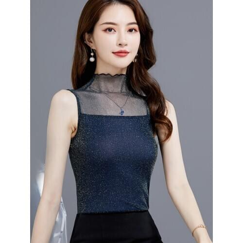 Женские прозрачные майки AOSSVIAO China At AliExpress