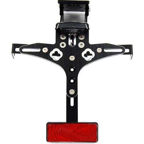 CNC Aluminum Motorcycle Adjustable License Plate Holder Bracket For YAMAHA YZF-R1 YZF R1 YZF1000R 2004 2005 2006