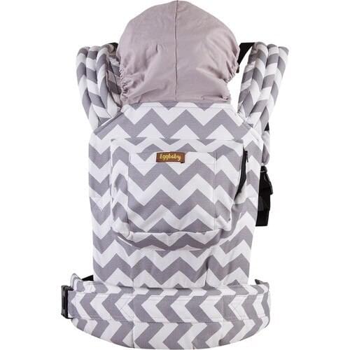 Egg Baby Ergonomic Kangaroo Baby Carrier Gray