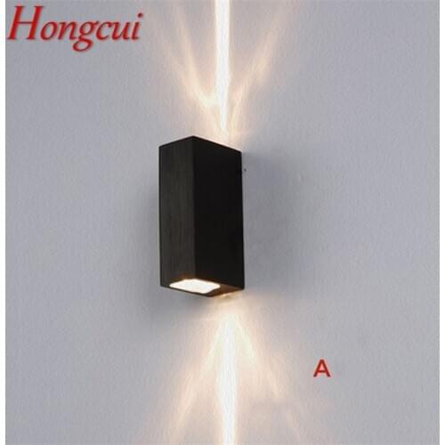 Hongcui Outdoor Wall Light Sconces Waterproof LED Indoor Wall Lamp Creative Home Decorative For Aisle Corridor Porch