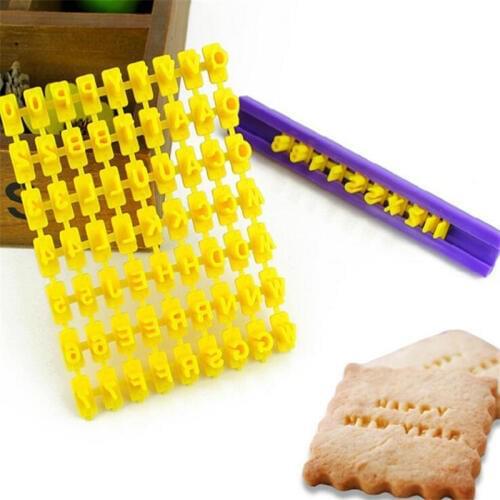 Hot New Biscuit Cutter Number Alphabet Fondant Cookie Mould Cake Cutters Decor Baking Molds Home Kitchen Cake Tools
