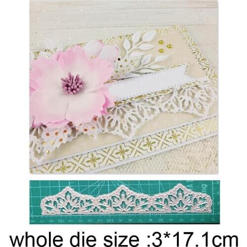 Craft dies metal cutting dies cut die lace strip edge border decoration Scrapbooking paper knife mould blade punch stencils dies