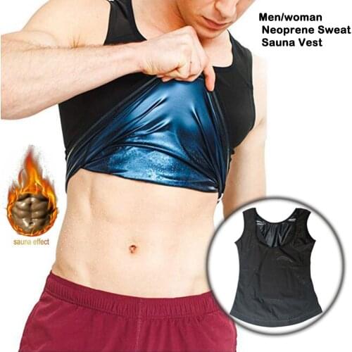 SALE Men/Women Neoprene Sweat Sauna Vest Body Shapers Vest Waist Trainer Slimming Vest Shapewear Waist Shaper Corset For Women