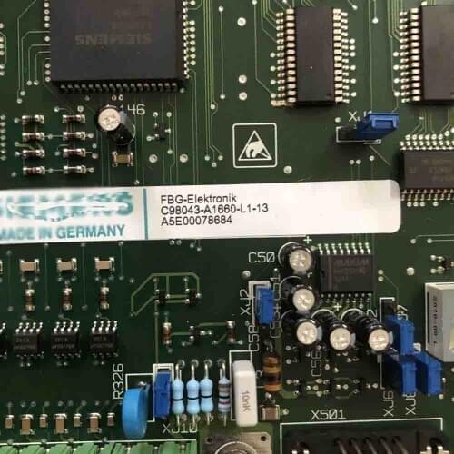 Mianboard circuit board For Si emens C98043-A1660-L1-13 A5E00078684 GRR1233-0AA00