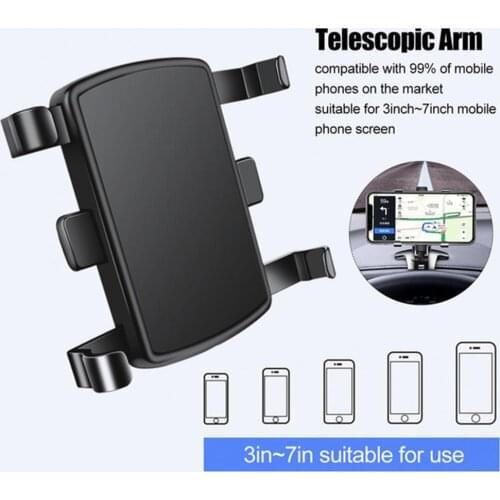 Universal Car Dashboard Mobile Phone Bracket Multi-function Bracket Frame Support Center Mirror Rearview Console Navigation G8Y0