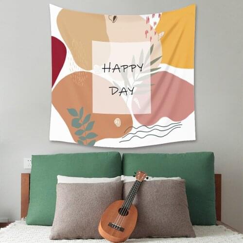 Japanese Simplicity tapestry wall hanging homestay decoration hanging cloth living room wall cloth aesthetic mural tablecloth