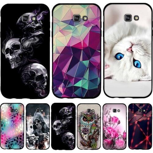 Back Cover For Samsung Galaxy A7 2017 A720 Case Silicone Soft TPU Phone Case For Samsung Galaxy A7 2017 Cover Coque Funda Capa