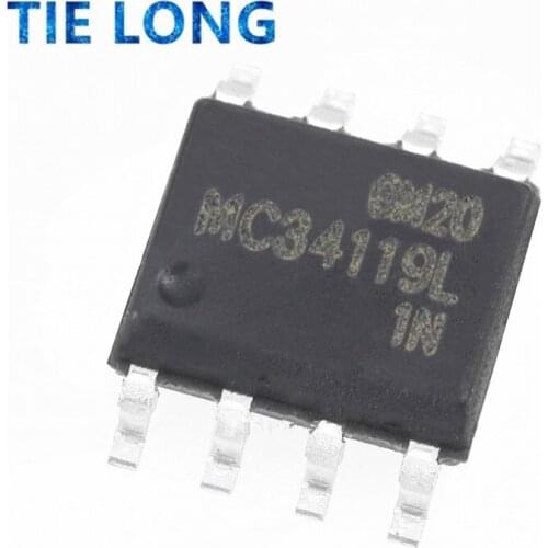 10pcs/lot MC34119 SOP-8 MC34119 MC34119DR2 MC34119E MC34119L Low power audio amplifier chip