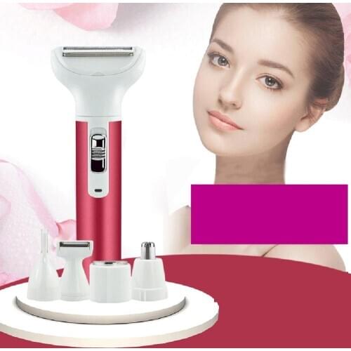 5 In 1 Women’s Personal Bikini Shaver Ladies Trimmer For Bikini Line Trimming,Wet Or Dry Use