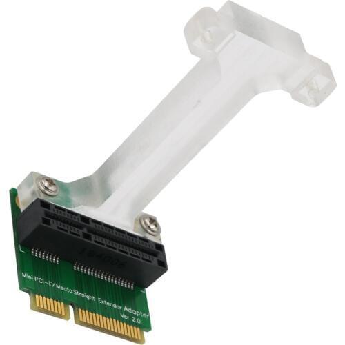 Mini PCI-E mSATA Adapter Vertical installation Mini PCI Express 52 Pin for 3G/4G WWAN LTE GPS and mSATA SSD Add On Cards