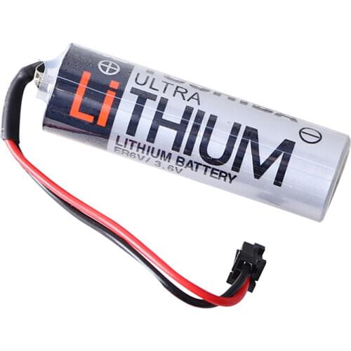 2000mAh ER6V TOSHIBA PLC Battery for Mitsubishi M64 System Compiler 3.6V Lithium Li-ion Backup Batteries